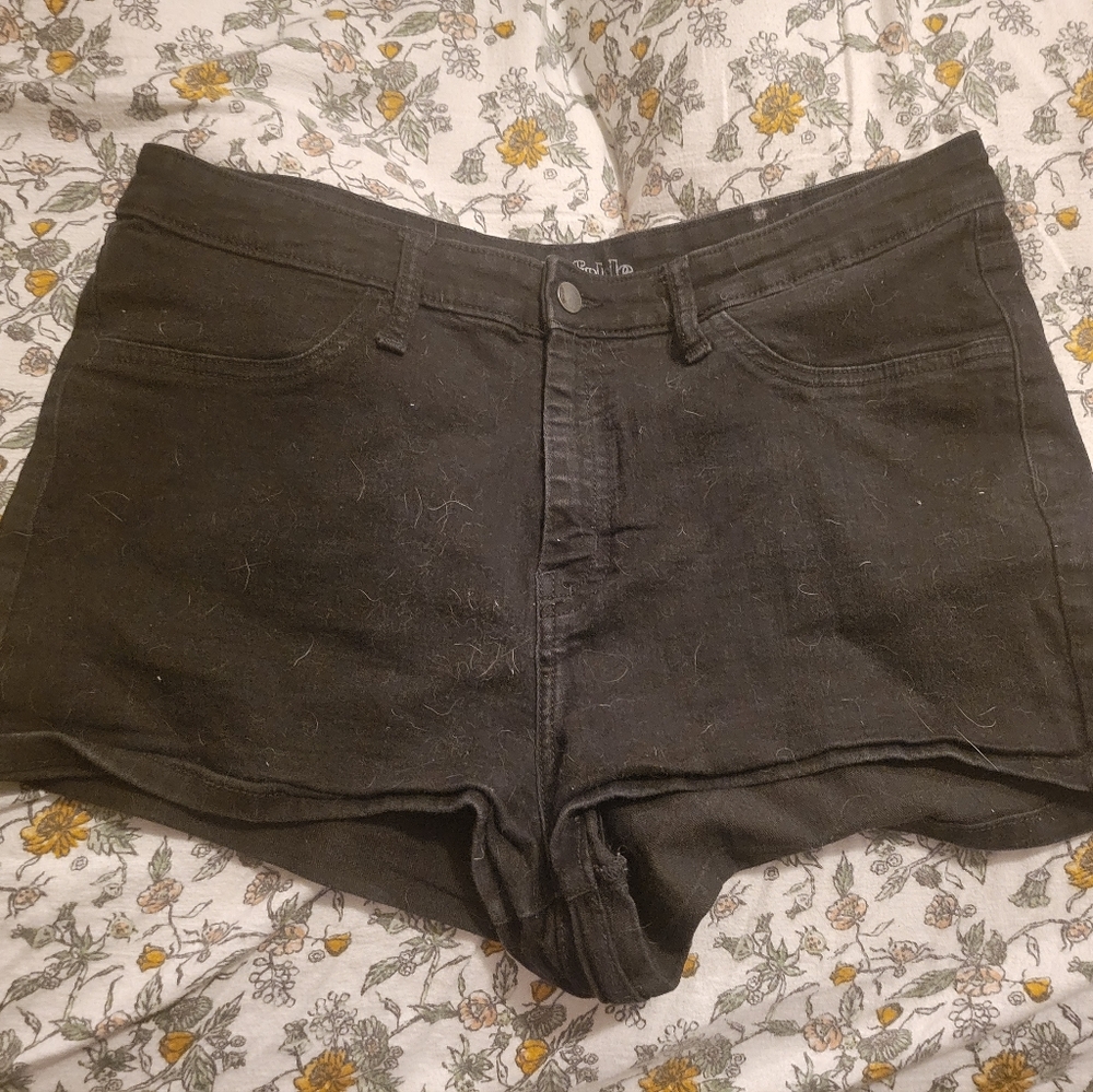 Black High Rise Wild Fable Shorts